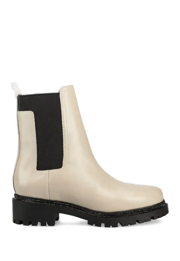 DKNY Rick utsmyckade Chelsea-stövlar - Neutral