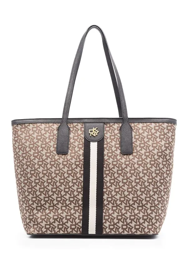 DKNY totebag med logotyp - Neutral