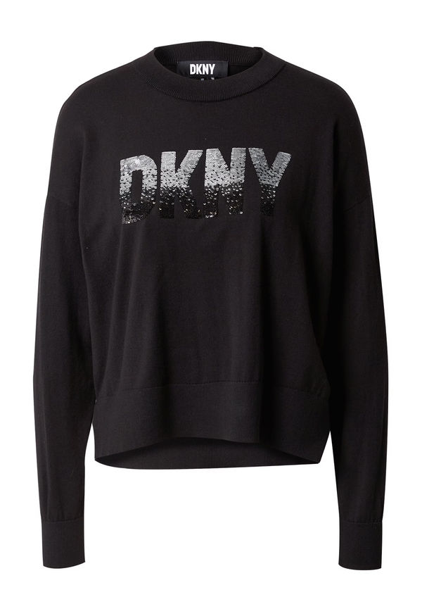 DKNY Tröja svart / silver