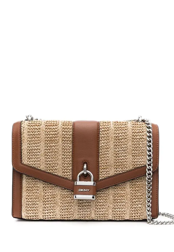 DKNY väska med hänglås - Neutral