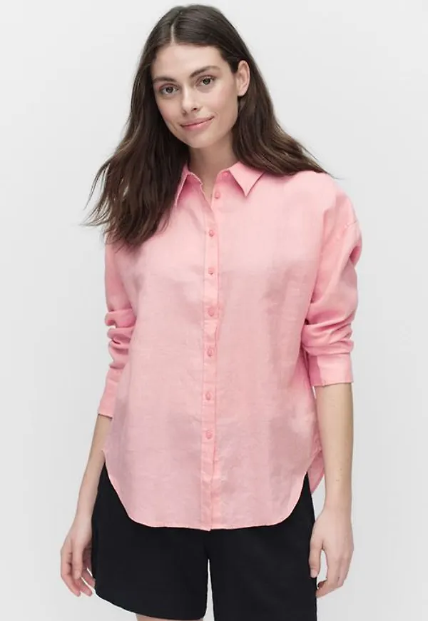 Dobber Camera shirt Blusar PINK Dam XS