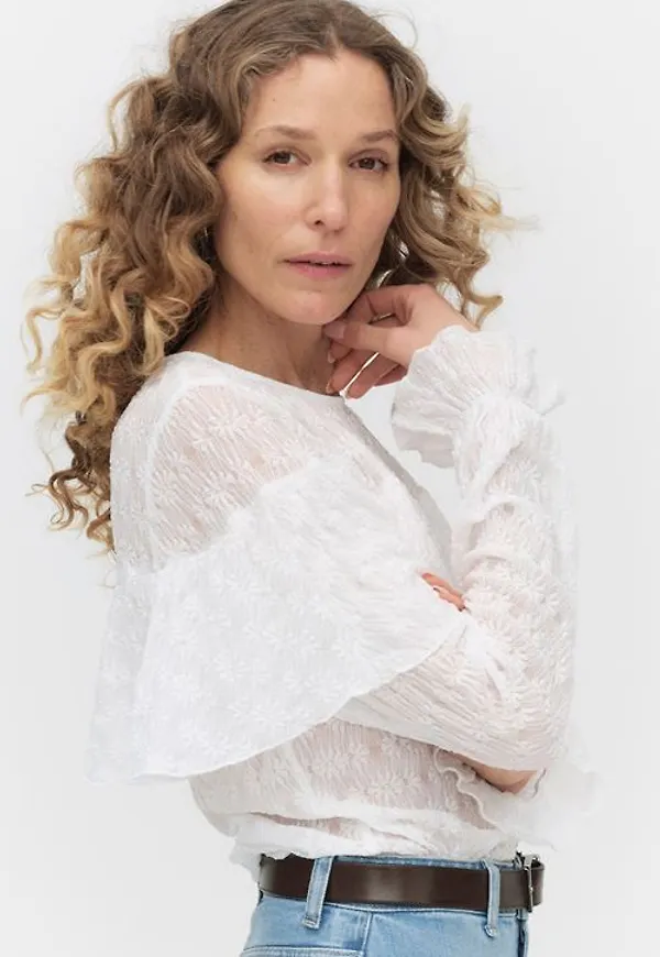 Dobber Claire top Toppar OFFWHITE Dam XS