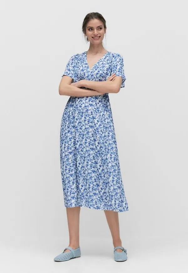 Dobber Gracy dress Klänningar BLUE FLOWER Dam XS