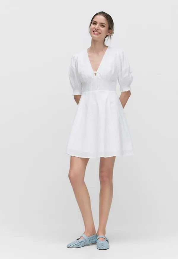 Dobber Idun dress Klänningar WHITE Dam XS