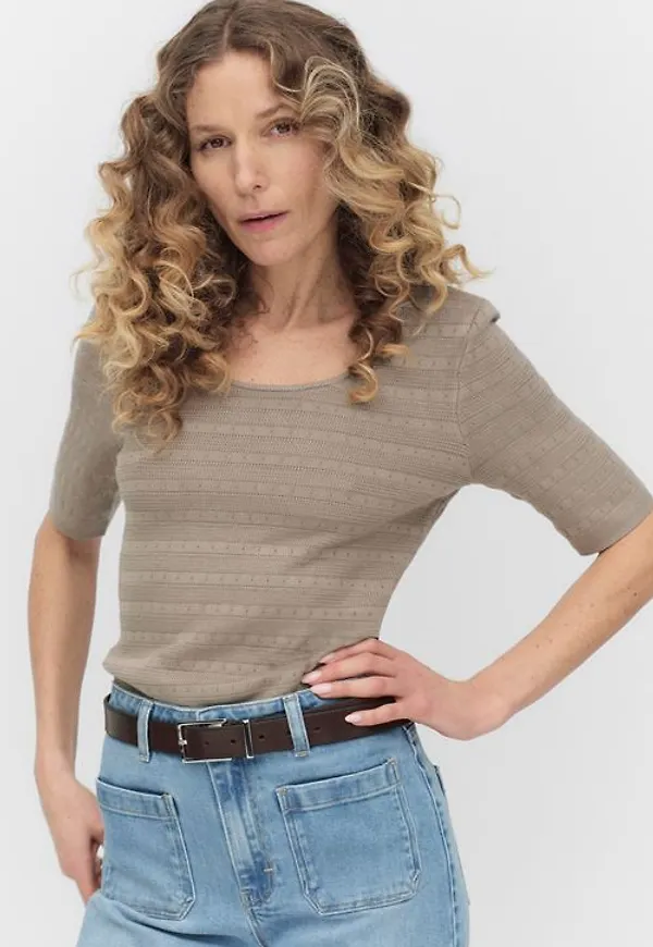 Dobber Keyla top Toppar DUSTY GREEN Dam XS