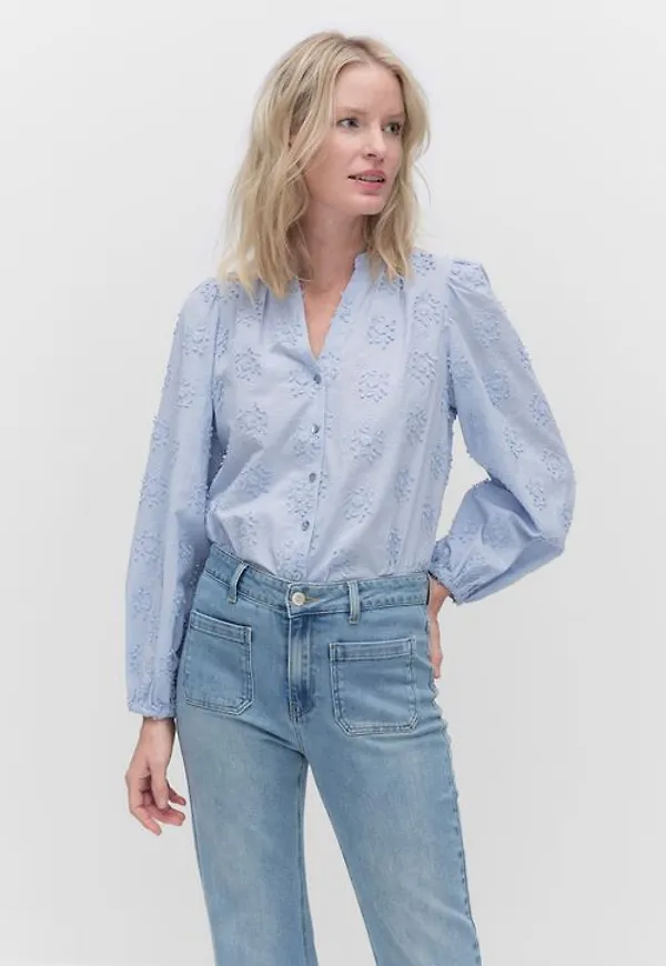 Dobber Midori blouse Blusar