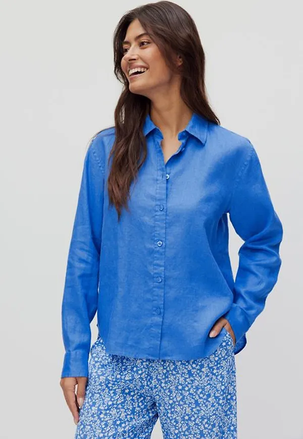 Dobber Natasha shirt Blusar PALACE BLUE Dam XS