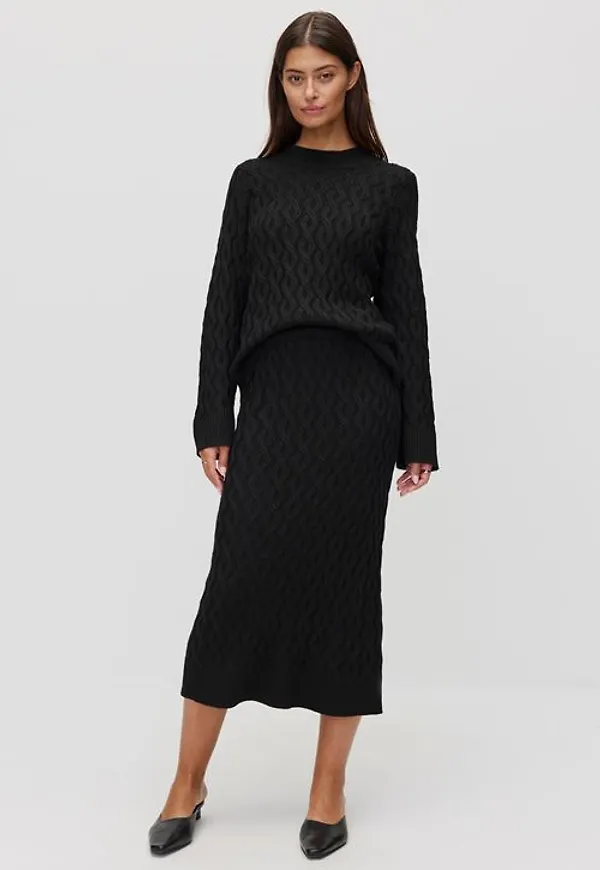 Dobber Reese knitted skirt Midikjol