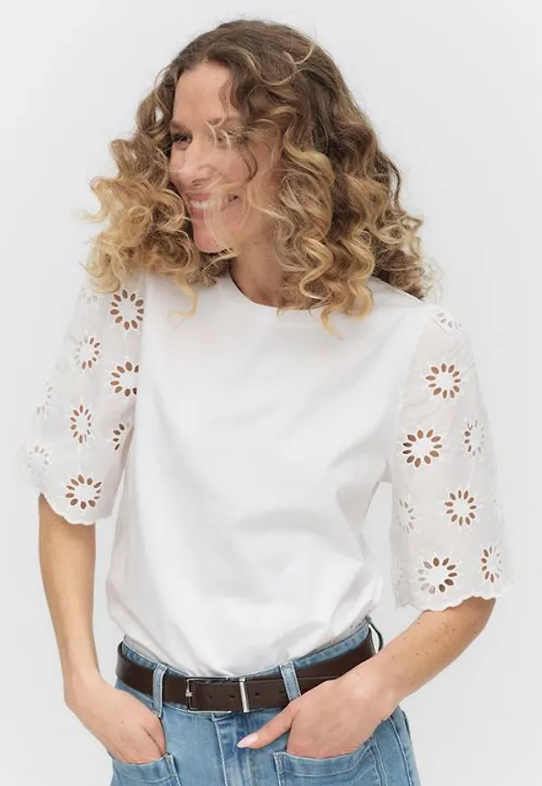 Dobber Sonia top Toppar OFFWHITE Dam XS