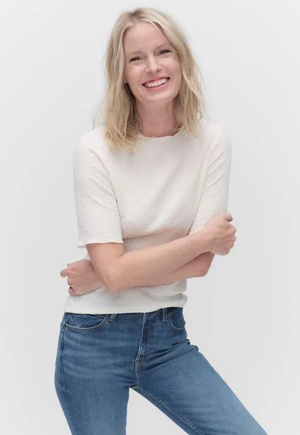 Dobber Taytay top Toppar OFFWHITE Dam XS