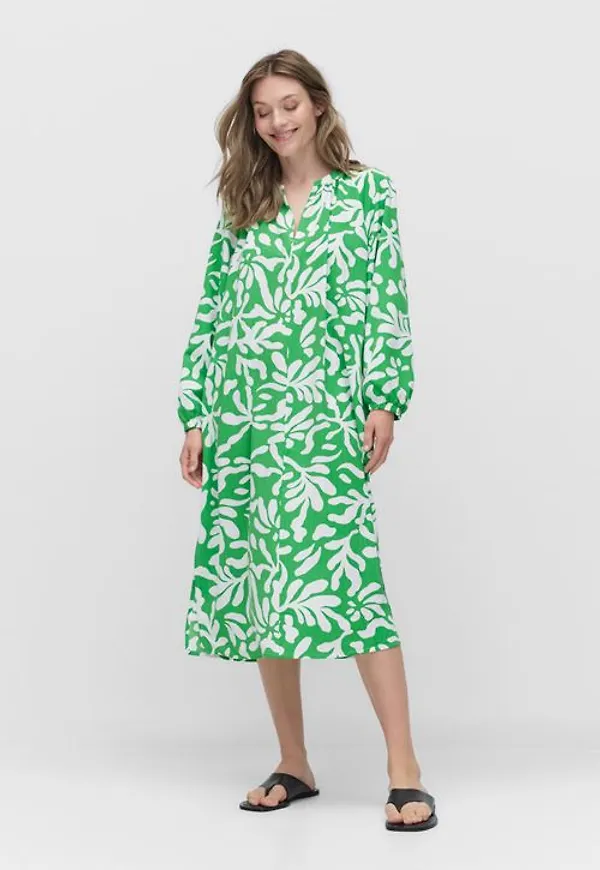 Dobber Thora dress Klänningar GREEN PRINT Dam XS