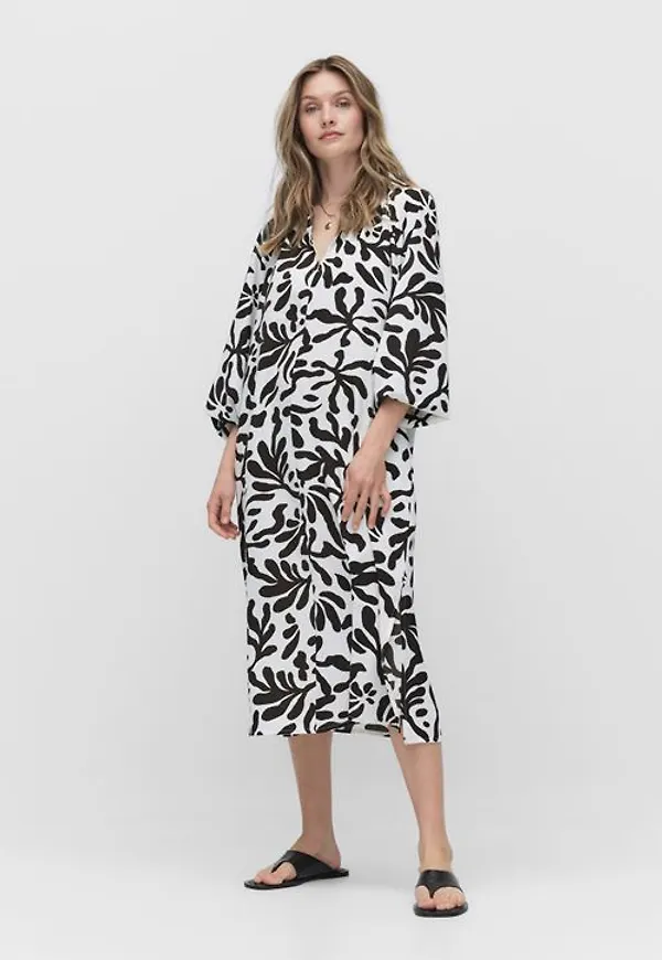 Dobber Thora dress Klänningar BROWN PRINT Dam XS