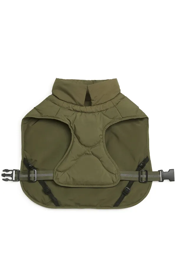 Dog Puffer Jacket - Green