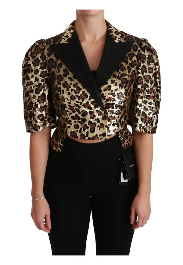 Dolce & Gabbana - Blazer - Gul - Dam - Storlek: 2Xs,L,S,3Xs,M