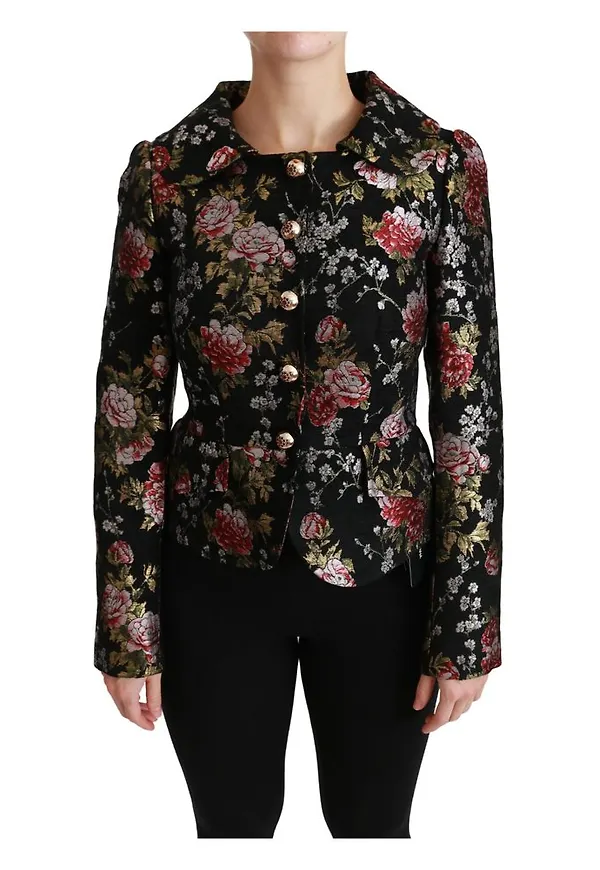 Dolce & Gabbana - Blazer - Svart - Dam - Storlek: XS