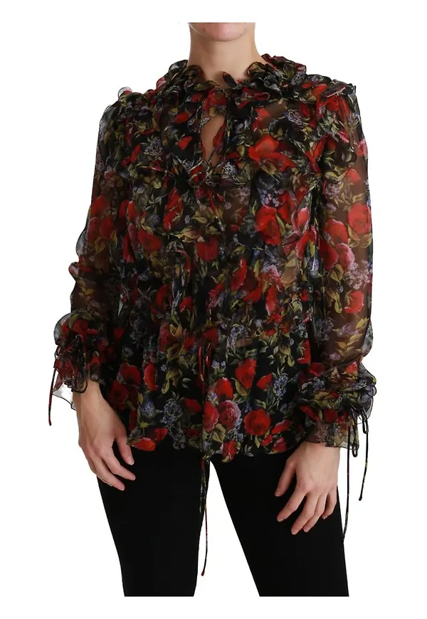 Dolce & Gabbana - Blusar - Svart - Dam - Storlek: 3XS