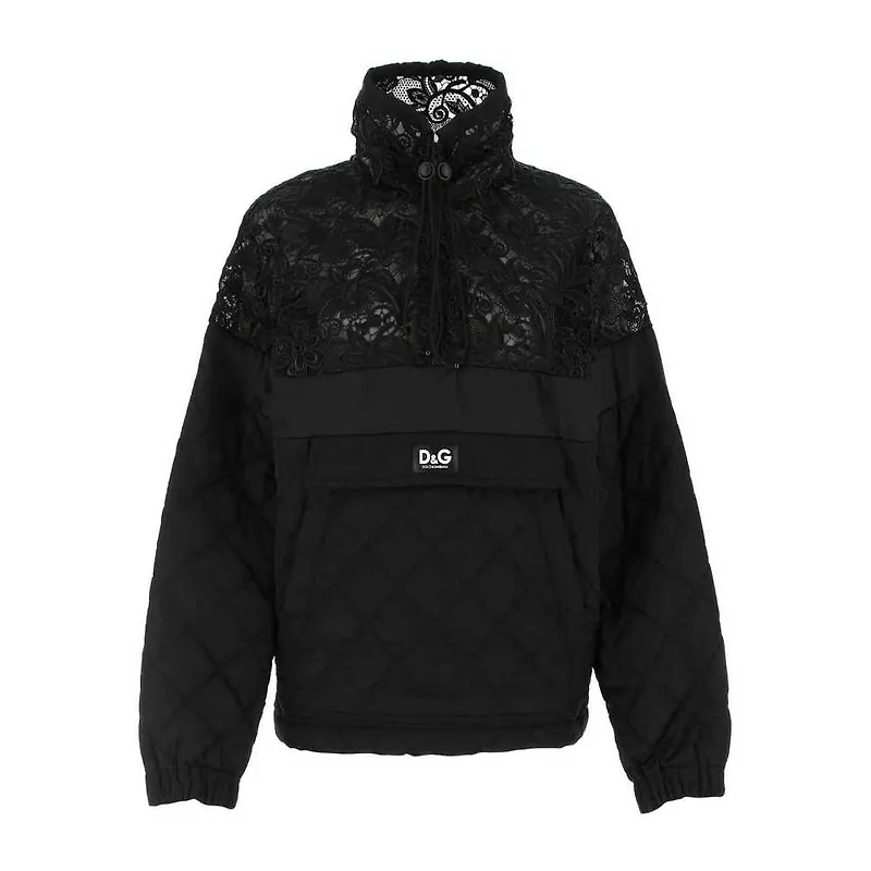 Dolce & Gabbana - Dunjackor - Svart - Dam - Storlek: 3XS