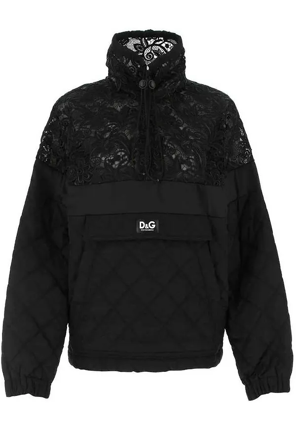 Dolce & Gabbana - Dunjackor - Svart - Dam - Storlek: 3XS