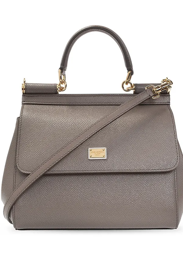 Dolce & Gabbana - Handväskor - Beige - Dam - Storlek: ONE Size