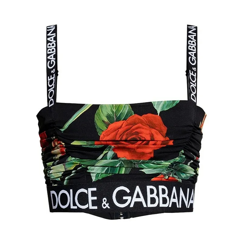Dolce & Gabbana - Linnen - Svart - Dam - Storlek: S,2Xs