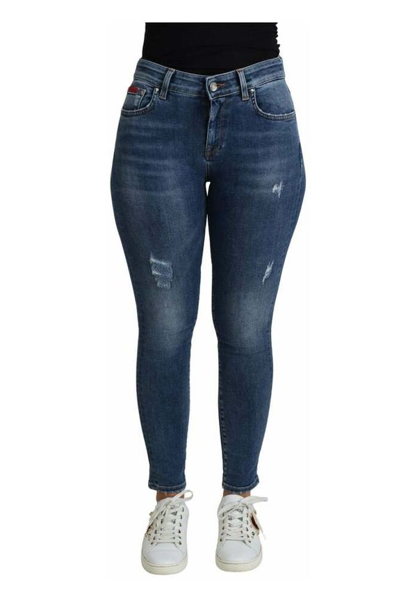 Dolce & Gabbana - Skinny Jeans - Blå - Dam - Storlek: XS