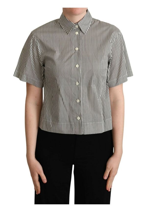 Dolce & Gabbana - Skjortor - Grå - Dam - Storlek: Xl,L,M,S,Xs