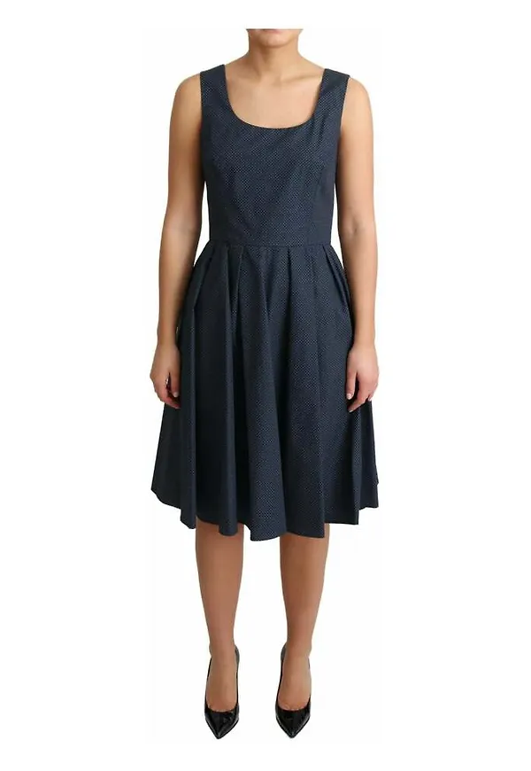 Dolce & Gabbana - Sommarklänningar - Blå - Dam - Storlek: Xs,S,M