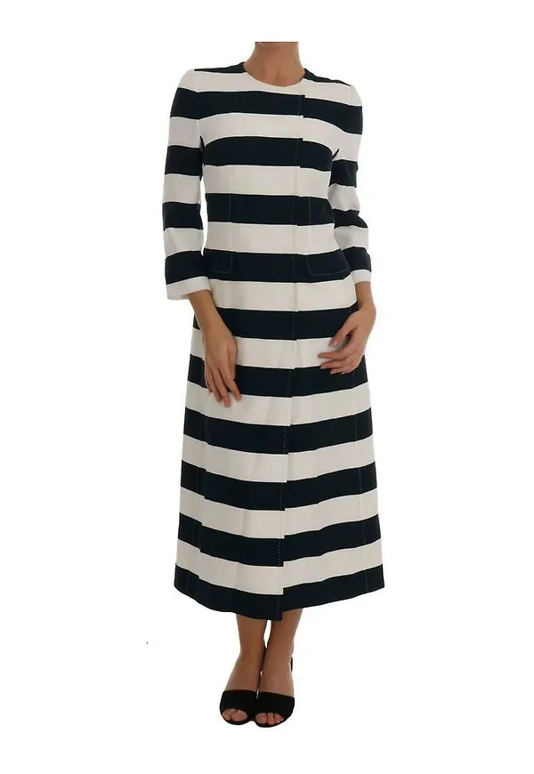 Dolce & Gabbana Coat Vit, Dam