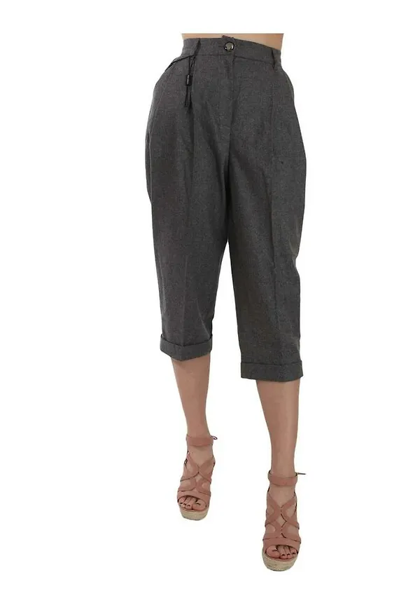 Dolce & Gabbana Cropped Trousers Grå, Dam