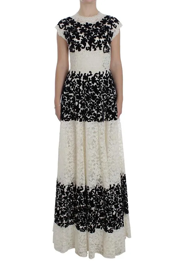 Dolce & Gabbana Maxi Dress Svart, Dam