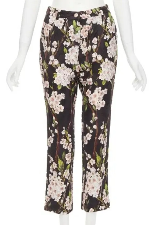 Dolce & Gabbana Pre-owned - Vintage Byxor - Svart - Dam - Storlek: XS