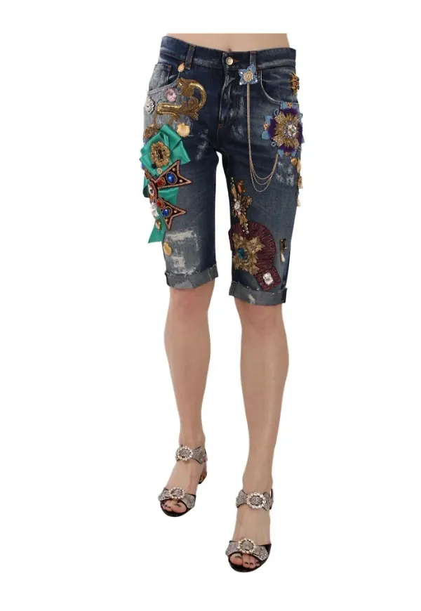 Dolce & Gabbana Shorts Blå, Dam