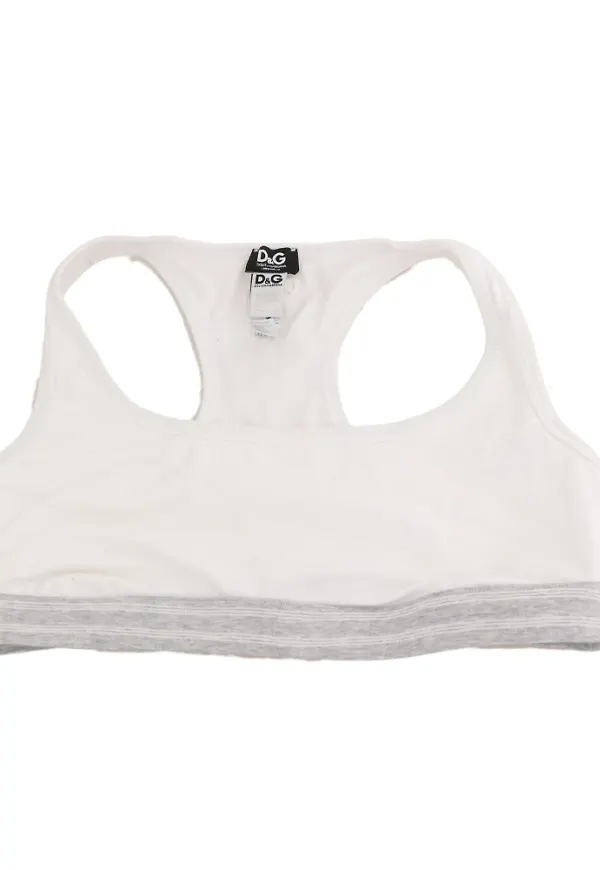 Dolce & Gabbana Sleeveles topp Vit, Dam