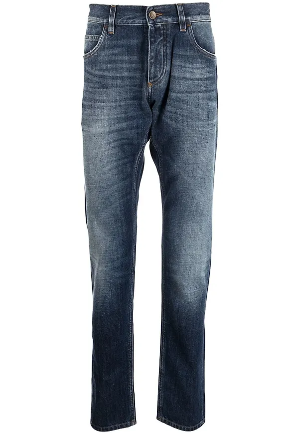 Dolce & Gabbana slim fit-jeans - Blå