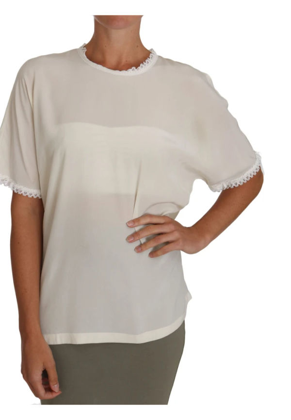 Dolce & Gabbana T-shirt Vit, Dam