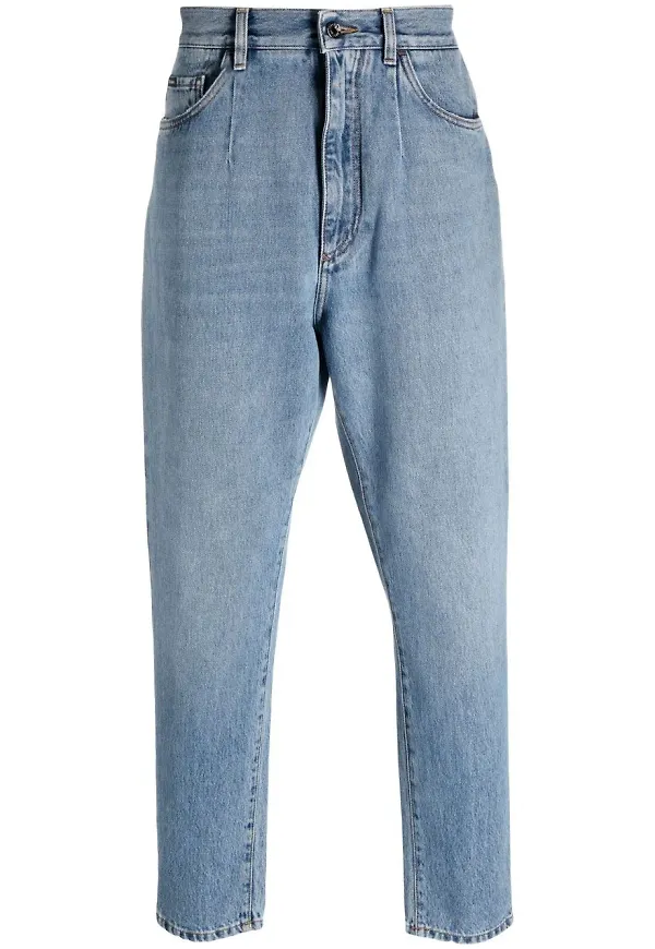 Dolce & Gabbana tapered-jeans - Blå