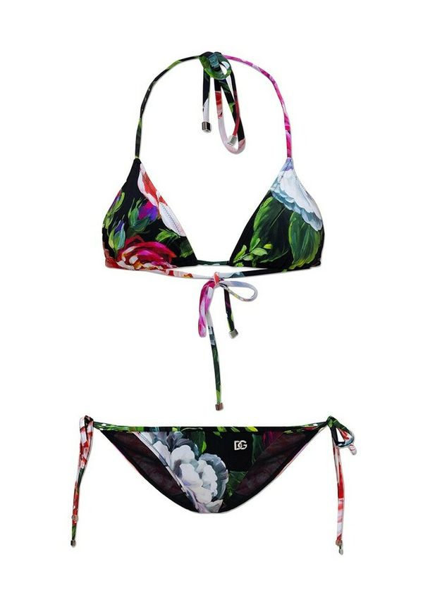 Dolce & Gabbana Two-piece Swimsuit Svart, Dam