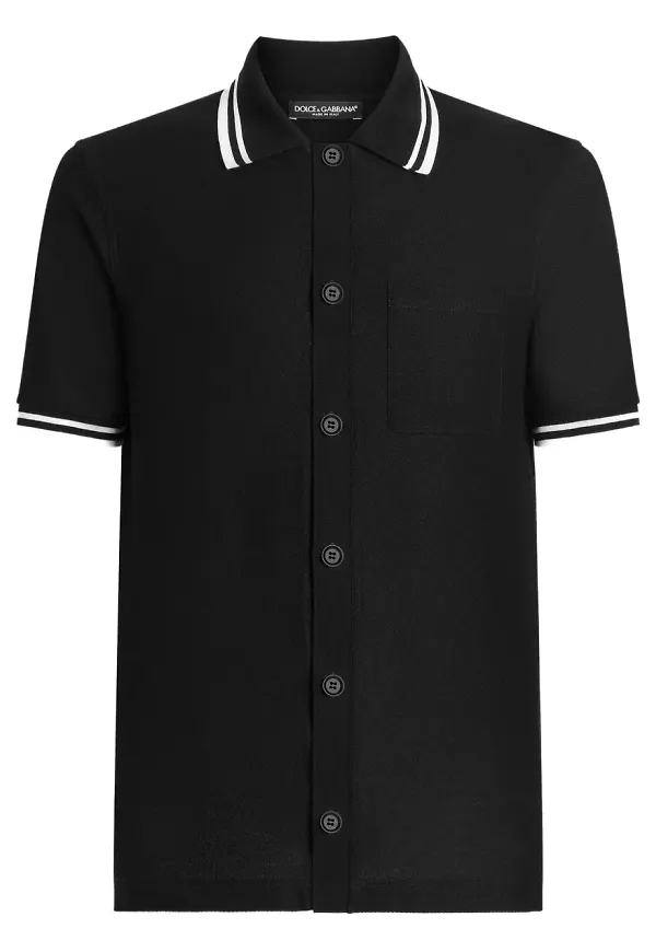 Dolce & Gabbana kortärmad skjorta - Svart