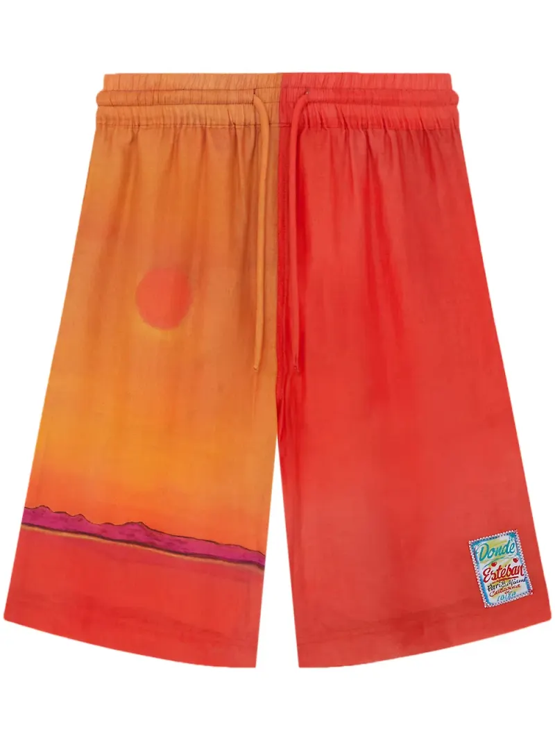Donde Esteban Baru shorts - Orange