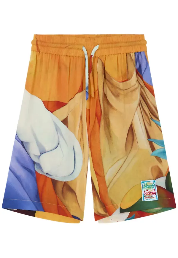 Donde Esteban Salpicon shorts - Orange