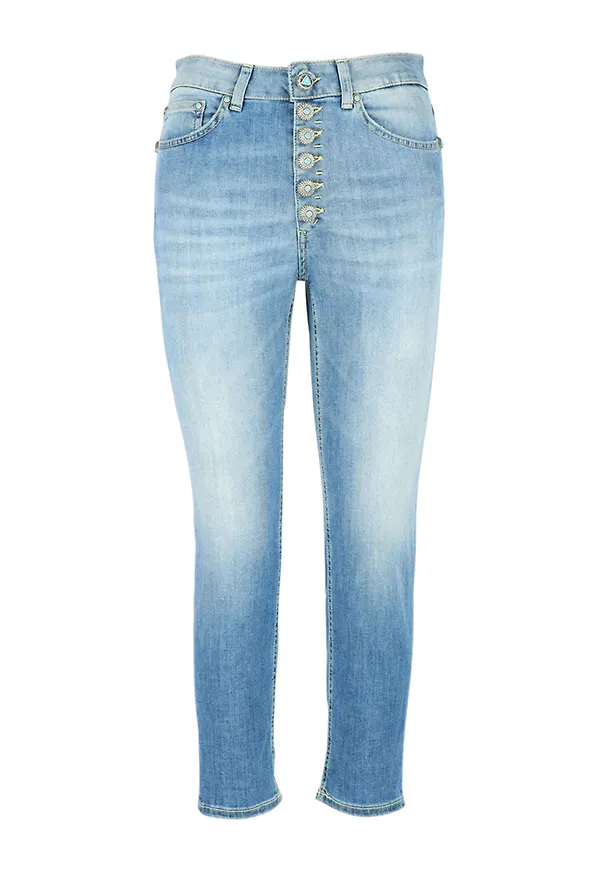 Dondup - Skinny Jeans - Blå - Dam - Storlek: W32,W29