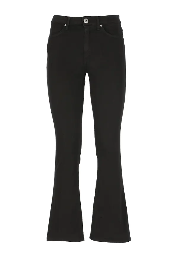 Dondup Boot-cut Jeans Svart, Dam