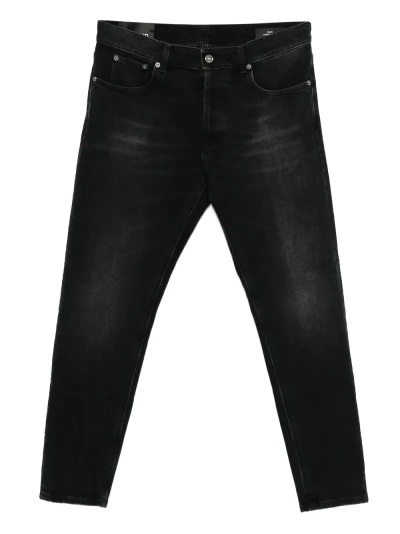 DONDUP bootcut-jeans - Svart