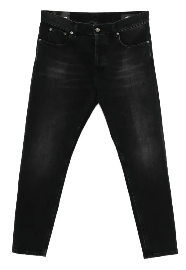 DONDUP bootcut-jeans - Svart