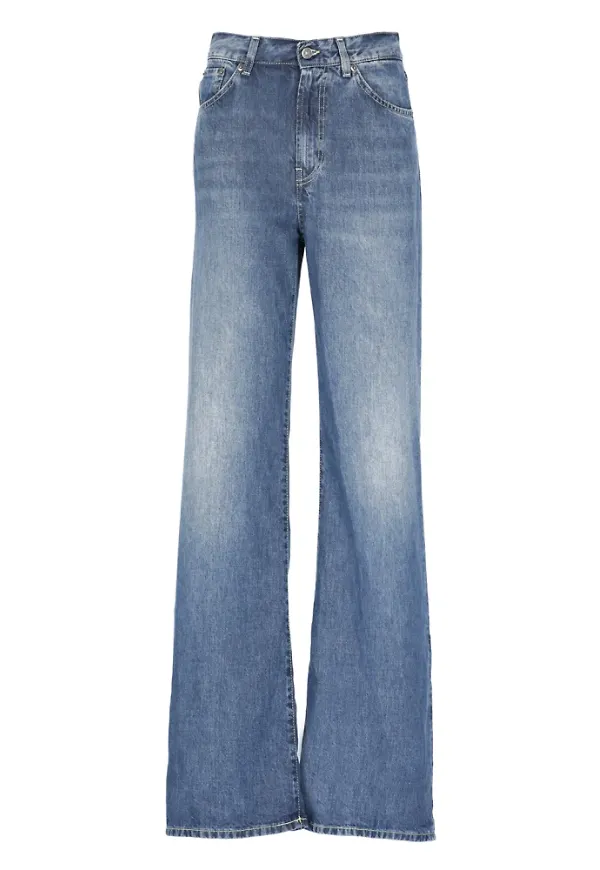 Dondup Flared Jeans Blå, Dam