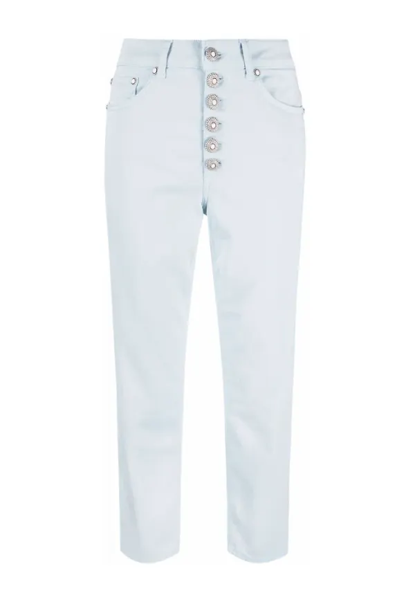 Dondup Raka jeans Blå, Dam