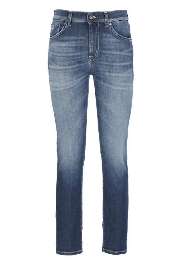 Dondup Skinny Jeans Blå, Dam