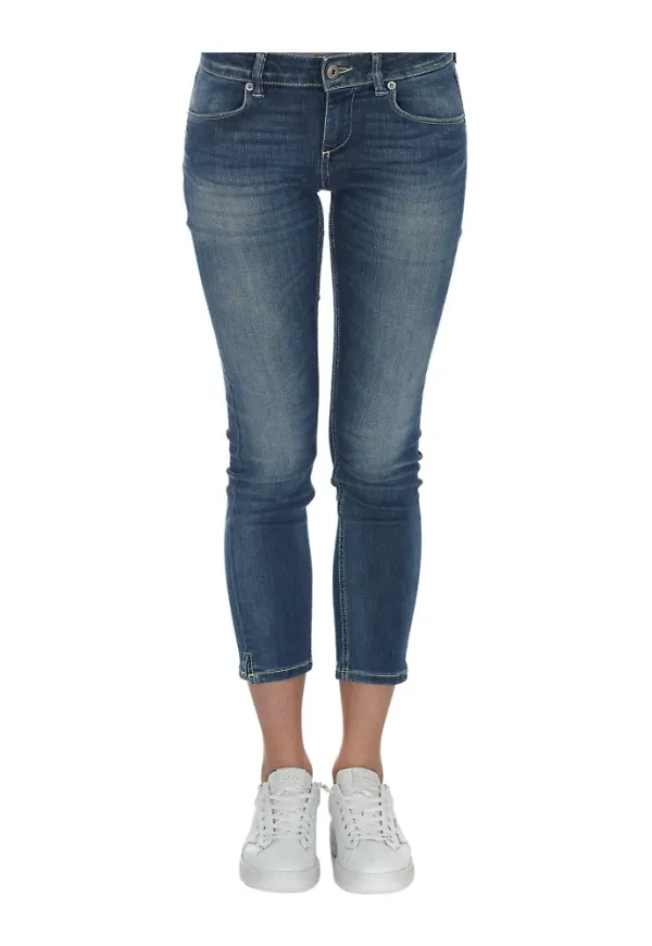 Dondup Skinny Jeans Blå, Dam
