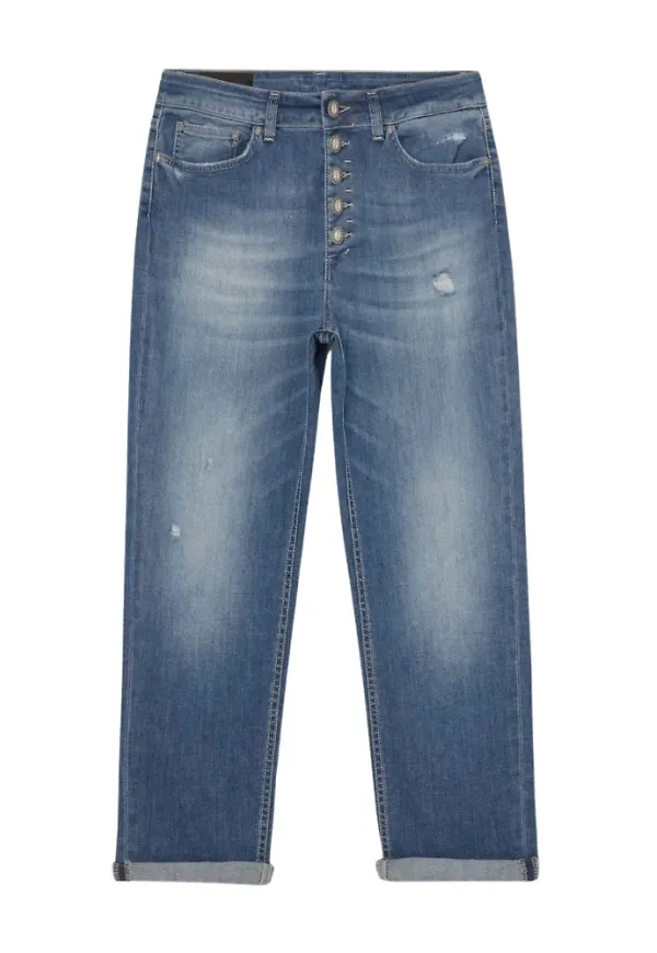 Dondup Skurna jeans Blå, Dam