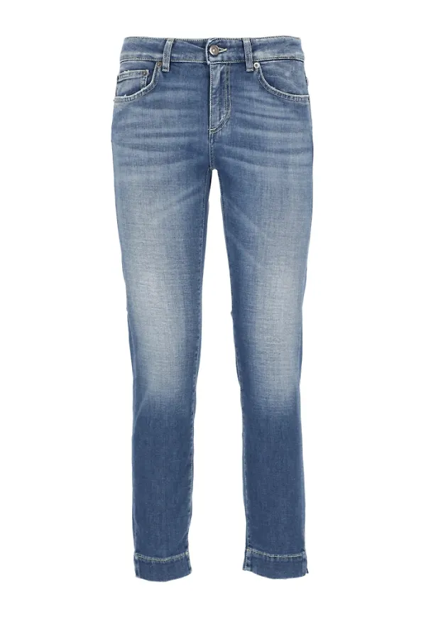 Dondup Slim-fit Jeans Blå, Dam